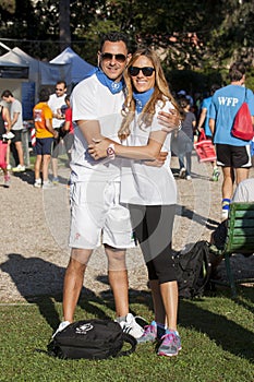 Hunger Run (Rome) - WFP - A couple posing